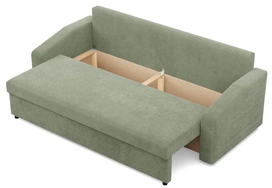 Trojmiestna rozkladacia sedačka NEO Poso olivová