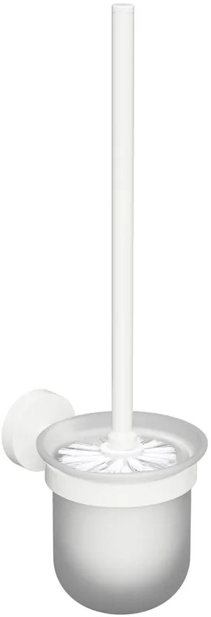 Sapho Sapho, X-ROUND WHITE WC kefa závesna, mliečne sklo, biela mat, XR303W
