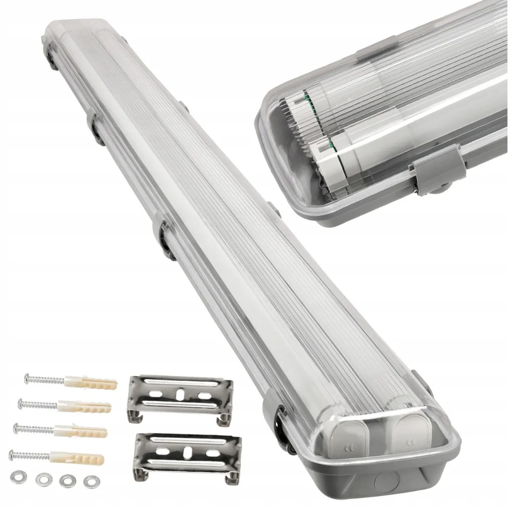 BERGE LED hermetické svietidlo IP65 - 120 cm pre dielňu