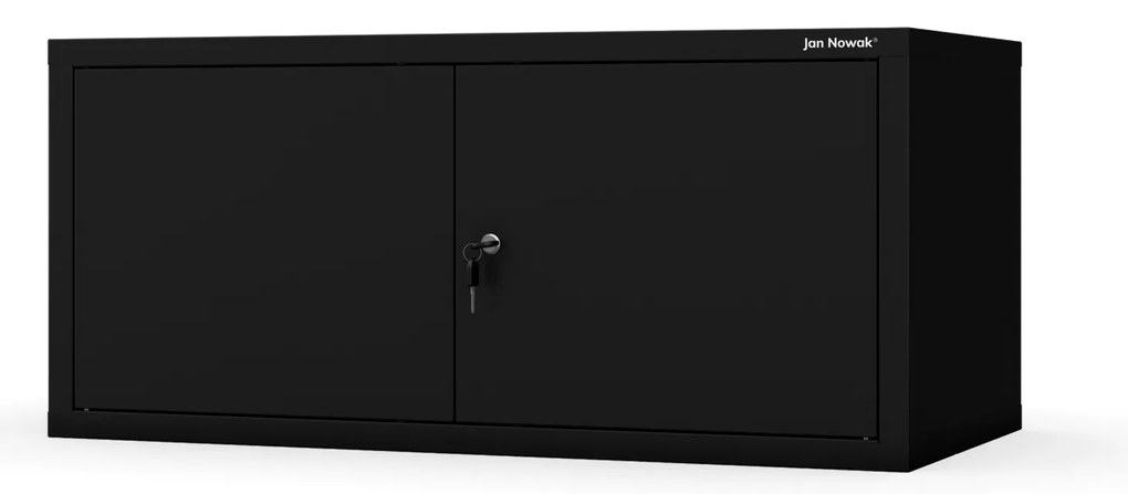 Nadstavec na šatníkovú skriňu EWA Compact 800 x 380 x 400 mm, čierny