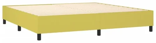 vidaXL Boxspring posteľ s matracom svetlozelená 200x200 cm látka-