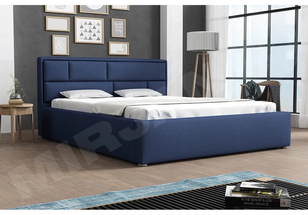 Čalúnenná posteľ s roštom Nido, Rozmer postele: 180x200, Dostupné poťahy: Victoria 14 869