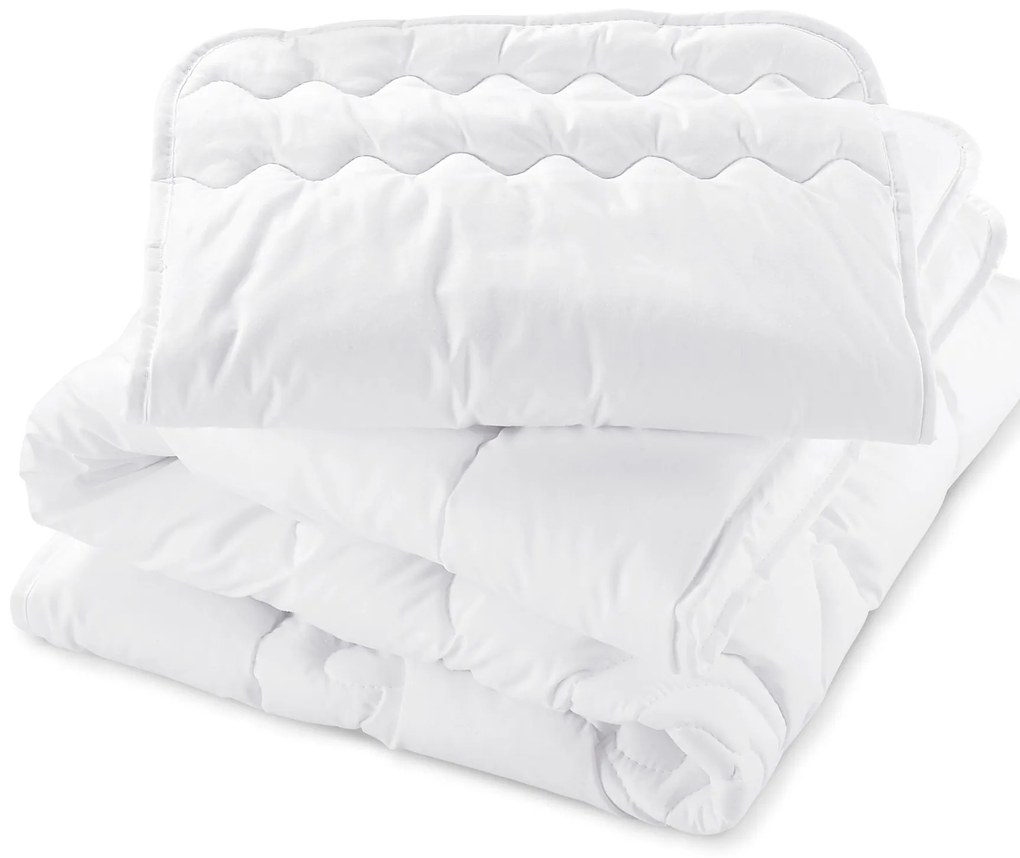 Detská prešívaná prikrývka a vankúš irisette® greenline