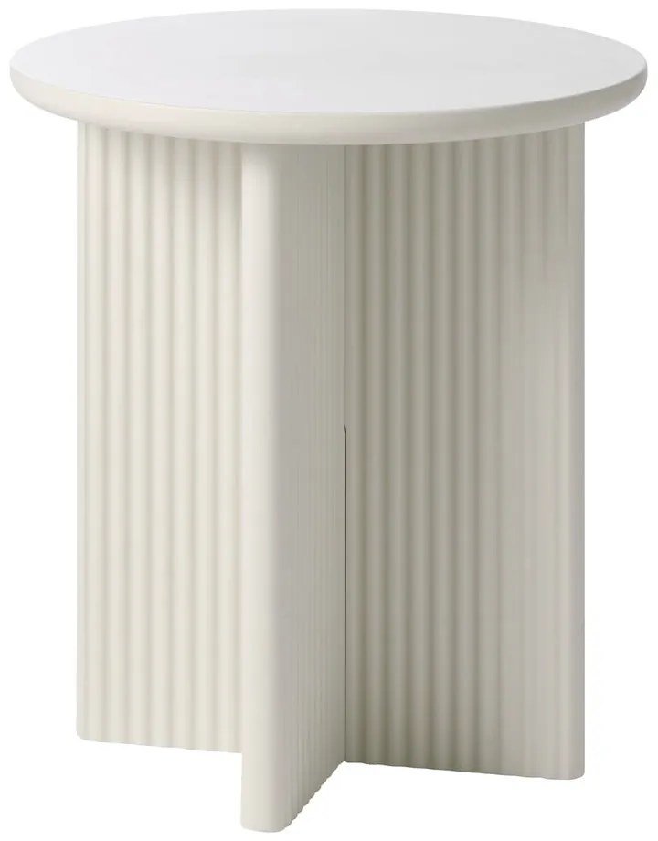 Okrúhly odkladací stolík ø 50 cm Palma – Unique Furniture