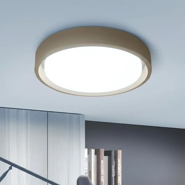 Brilagi -LED Stmievateľné svietidlo MATTEO LED/60W/230V 3000-6500K priemer 51,5 cm taupe+diaľkový ovládač