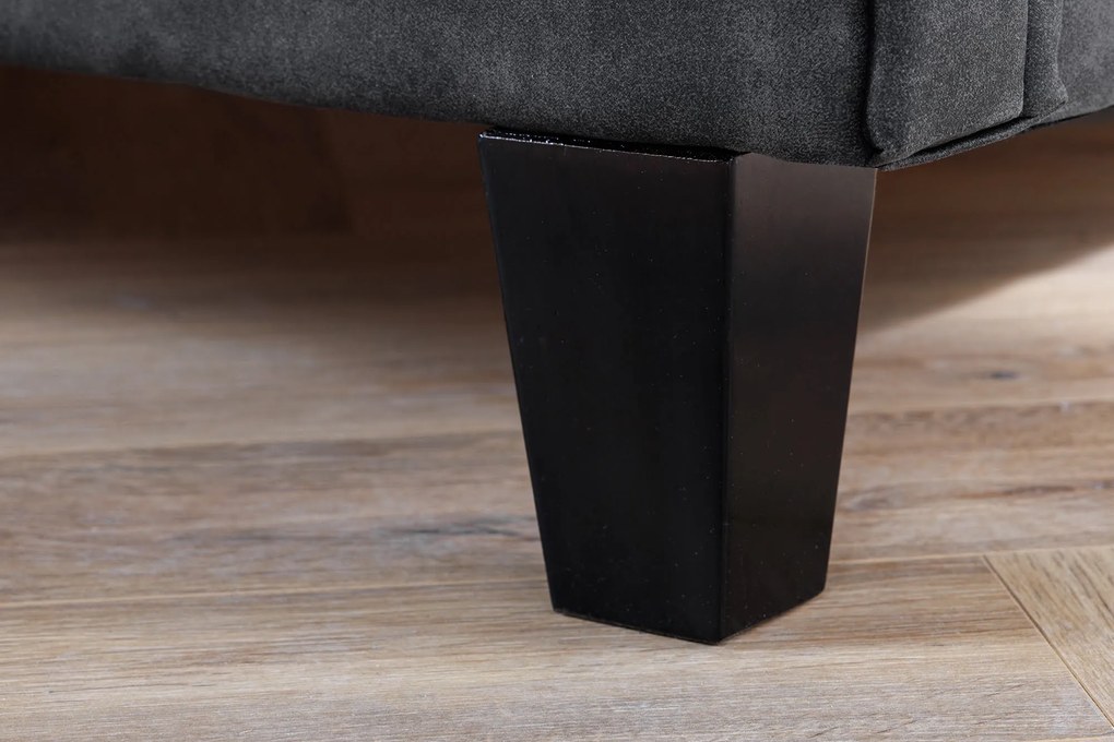 Posteľ Kensington 160x200cm tmavo šedá