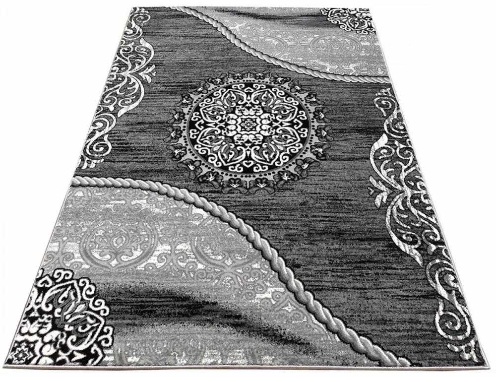 Kusový koberec Čipka sivý, Velikosti 140x190cm