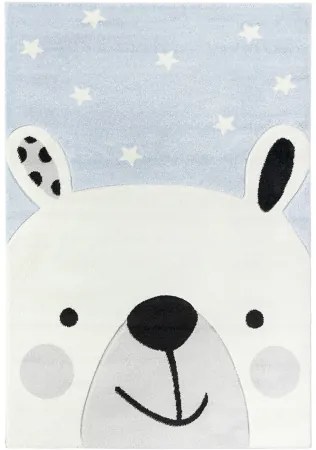 Koberce Breno Kusový koberec AMIGO 323/blue, modrá, viacfarebná,120 x 170 cm