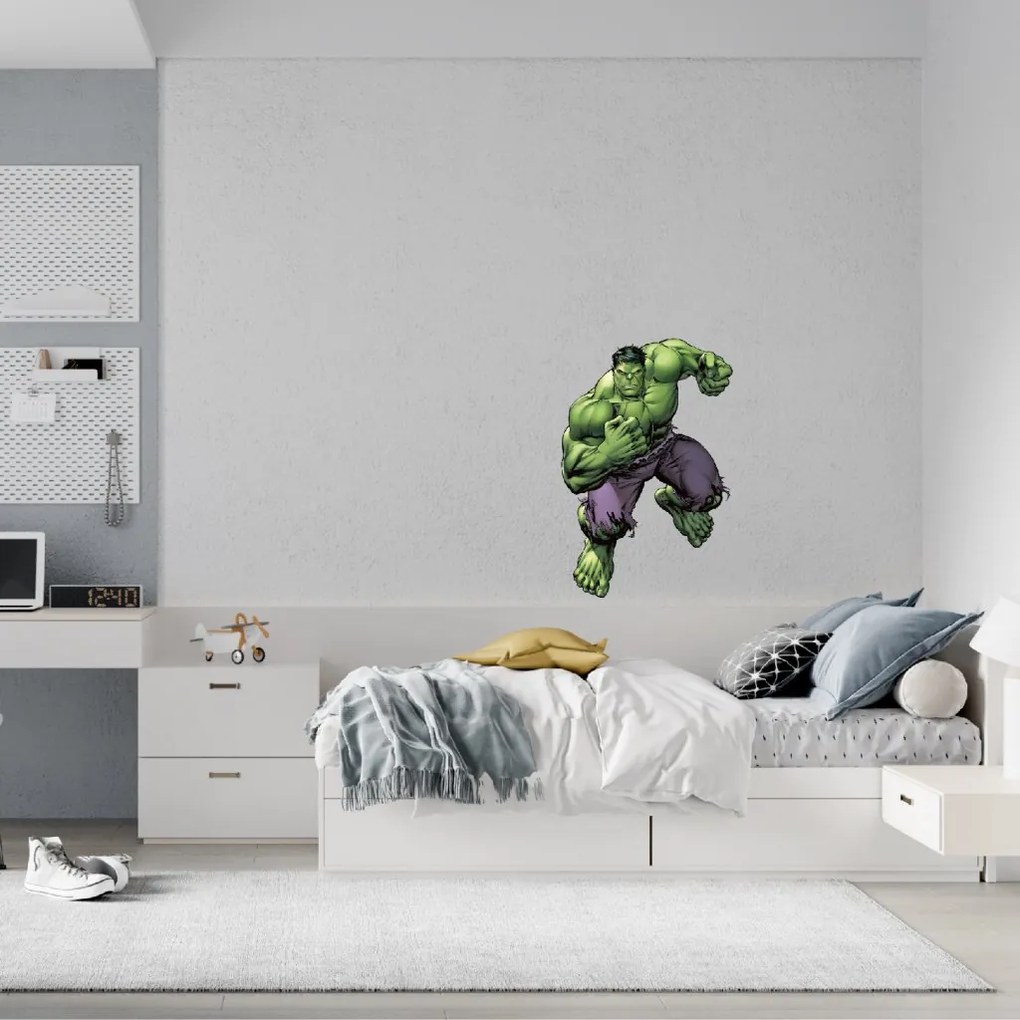 Samolepka na stenu "Hulk" 50x70cm