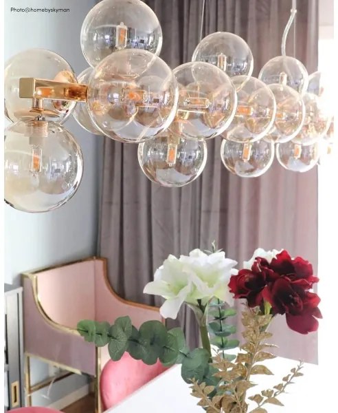 ByRydens 4200960-5503 - Luster na lanku SPLENDOR 25xG9/5W/230V