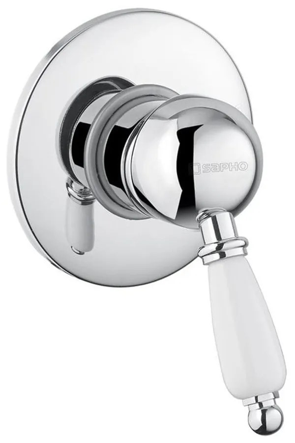 Podomietková sprchová batéria v striebornej farbe (1 výstup) Kirké White – Sapho