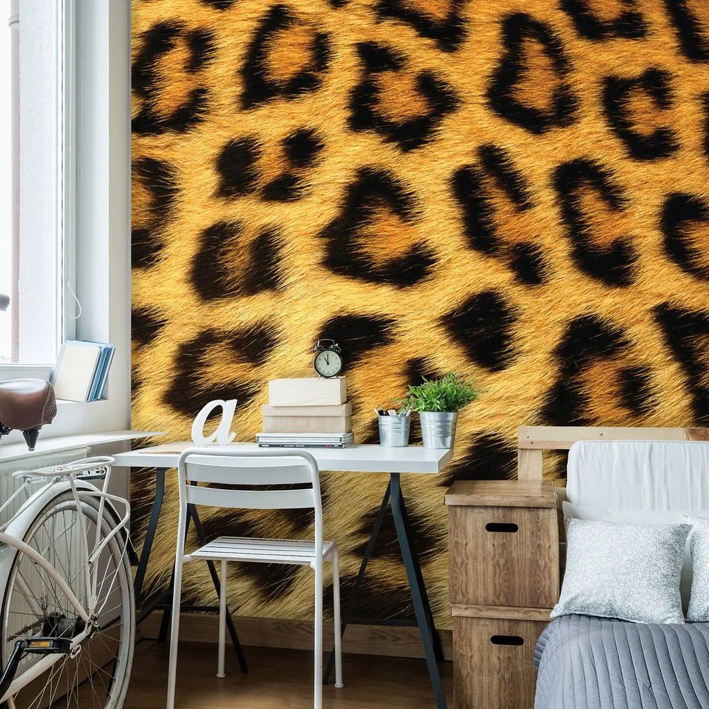 Fototapeta - Leopardia srsť (152,5x104 cm)