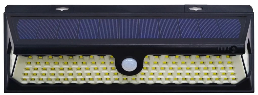 Bezdoteku LEDSolar 120 solárne vonkajšie svetlo svietidlo, 120 LED so senzorom, bezdrôtové, 4W, studená            farba