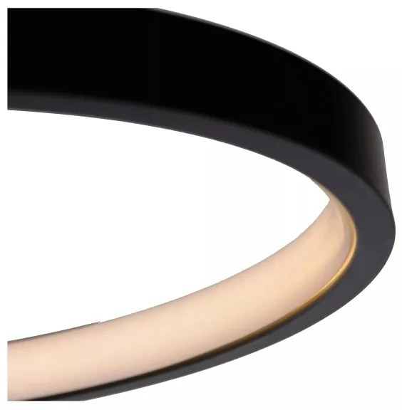 Lucide 46199/25/30 - LED Stmievateľný prisazený luster MAXENCE LED/24W/230V čierna