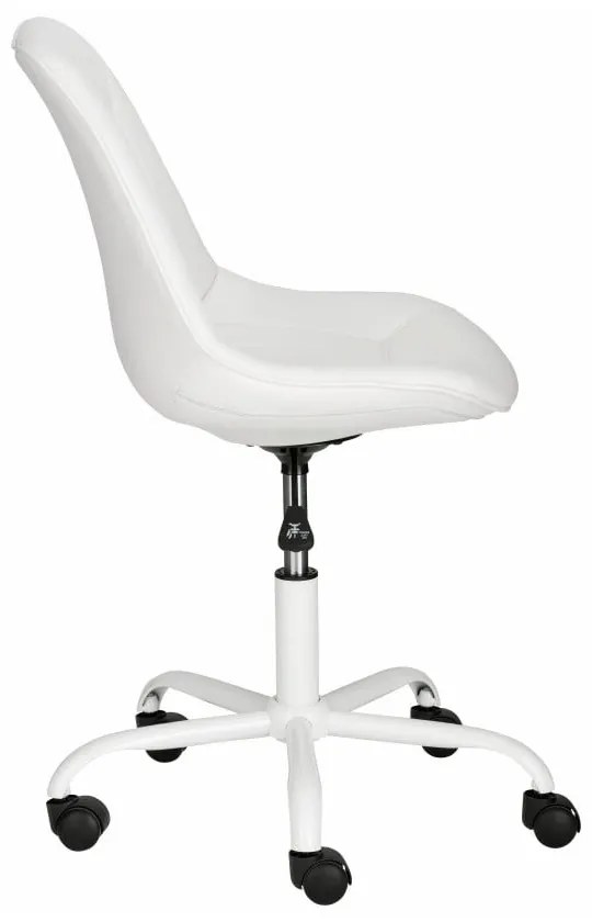 Kancelárska stolička v bielej farbe Støraa Carl