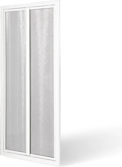 Roltechnik Dvojkrídlové sprchové dvere CDO2 do niky Biela Sklo CHINCHILLA 85 cm 183,6 cm