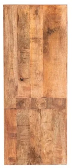 furniture-nabytek.cz - Masívna jedálenská stolička z mangového dreva, lakovaná, hnedá
