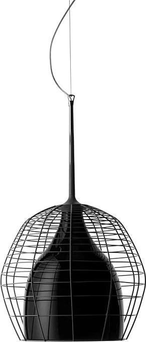 DIESEL with FOSCARINI DIESEL CAGE ZÁVESNÁ PICCOLA BLACK/BLACK [LI0275 20E]