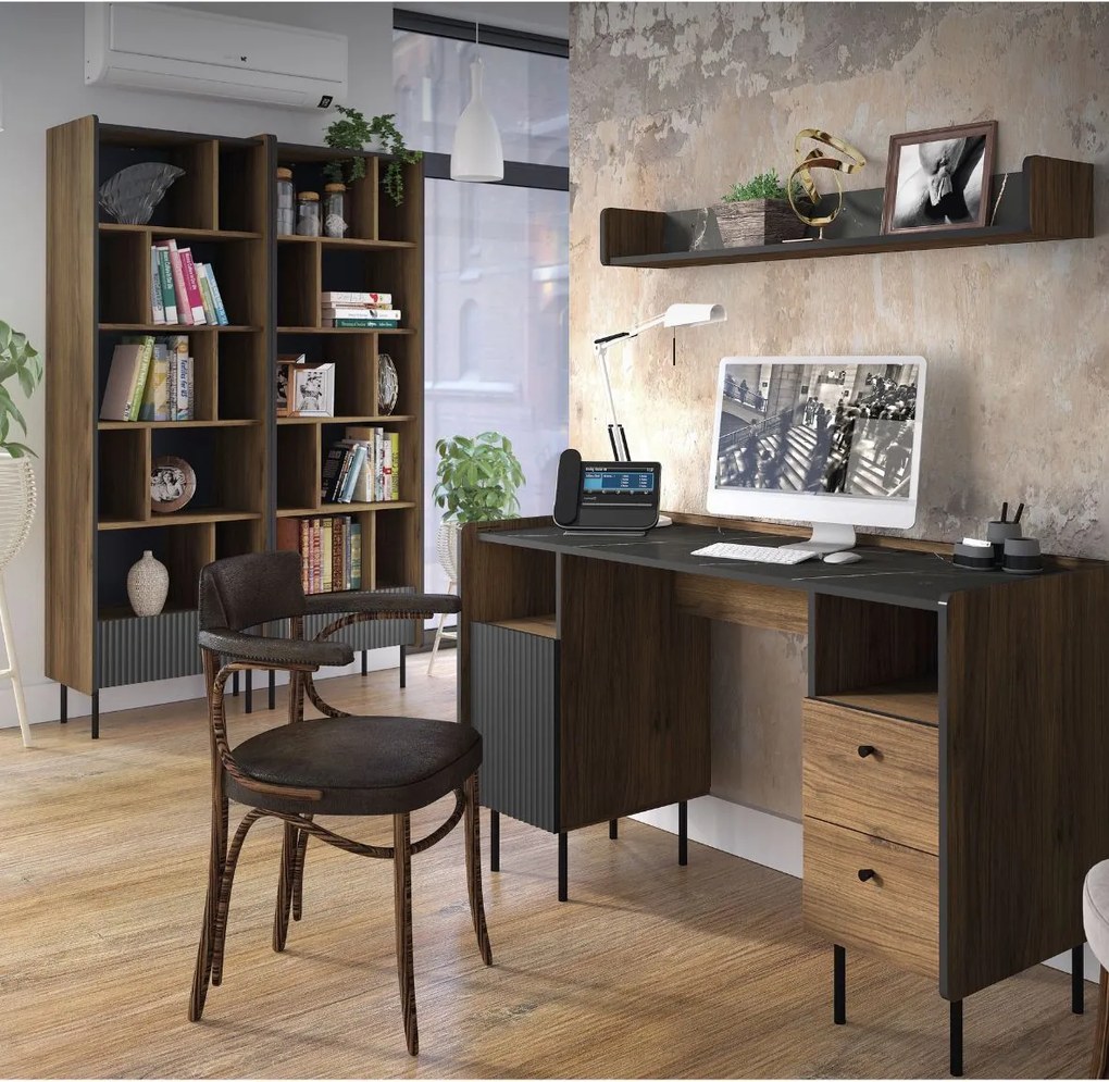 Písací stôl so zásuvkami PRESTIGO P9