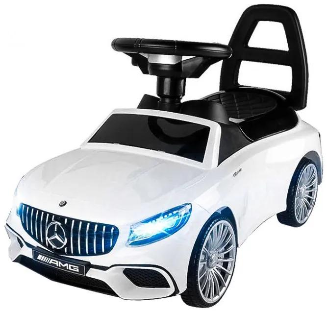 Auto pre deti Mercedes, so zvukmi a svetlami, biele | HT-5528 WHITE