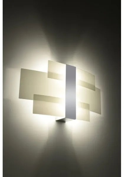 Sollux SL.0350 - Nástenné svietidlo CELIA 2xG9/40W/230V chróm/biela