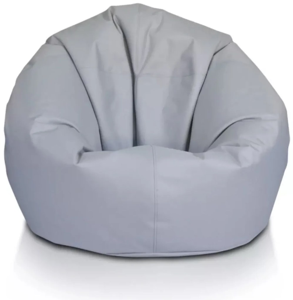 Lacný sedací vak Sakwa L – pohodlný vak pre deti aj dospelých, ľahko umývateľný polyester Farba: NC13 - sivá