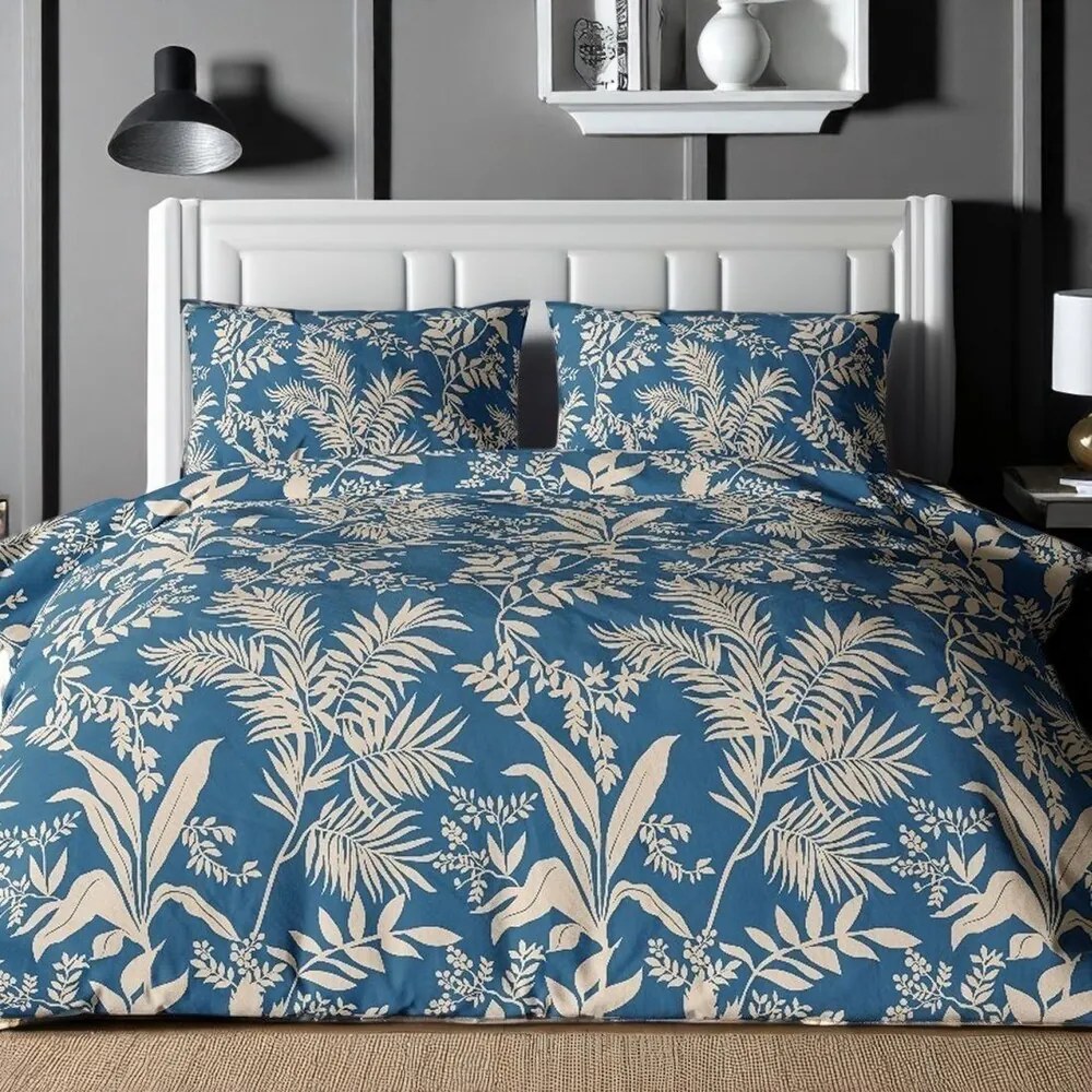 Krepové obliečky Homa TORRY BLUE 2-dielna sada 140x200 cm