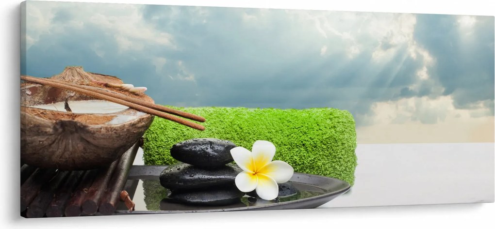 Obraz - Spa and relax (120x50 cm)