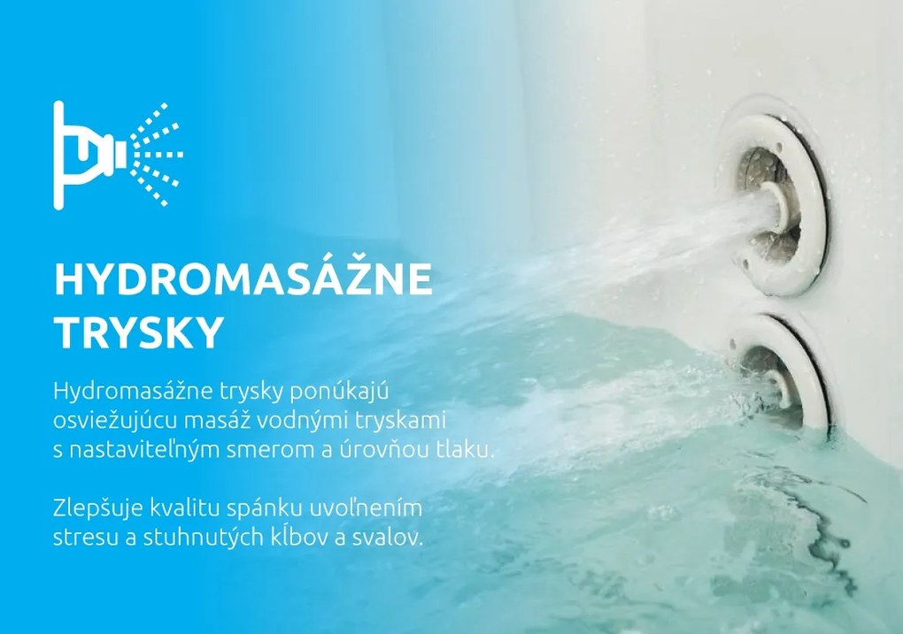 Marimex | Vírivý bazén MSPA Oslo Sapphire F-SA063W | 11400283