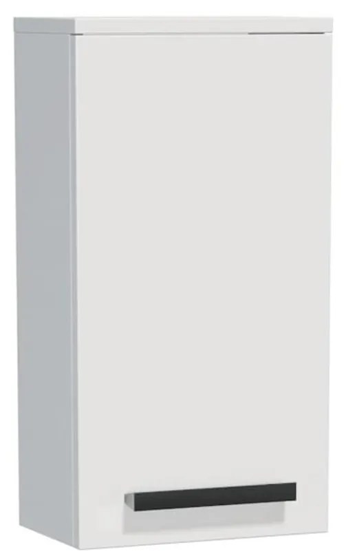 Kúpeľňová skrinka nízka Naturel Cube Way 32,5x20 cm biela lesk CUBE2H32BL