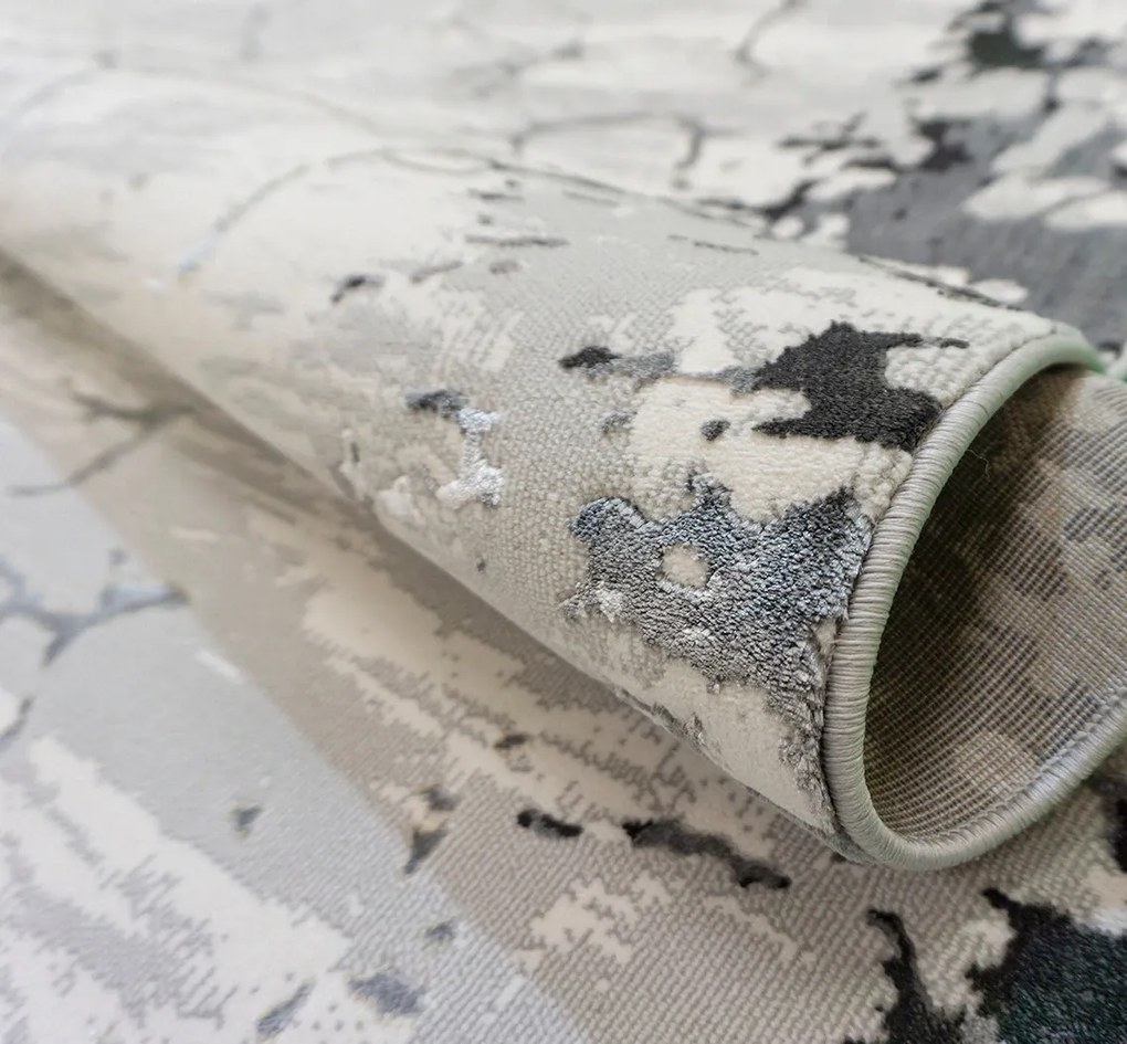 BE Koberec Allianz 6308 GREY – sivý obdĺžnikový Rozmer: 160x220 cm