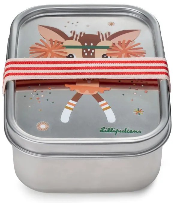 Lilliputiens - antikorový desiatový box - jelenček Stella