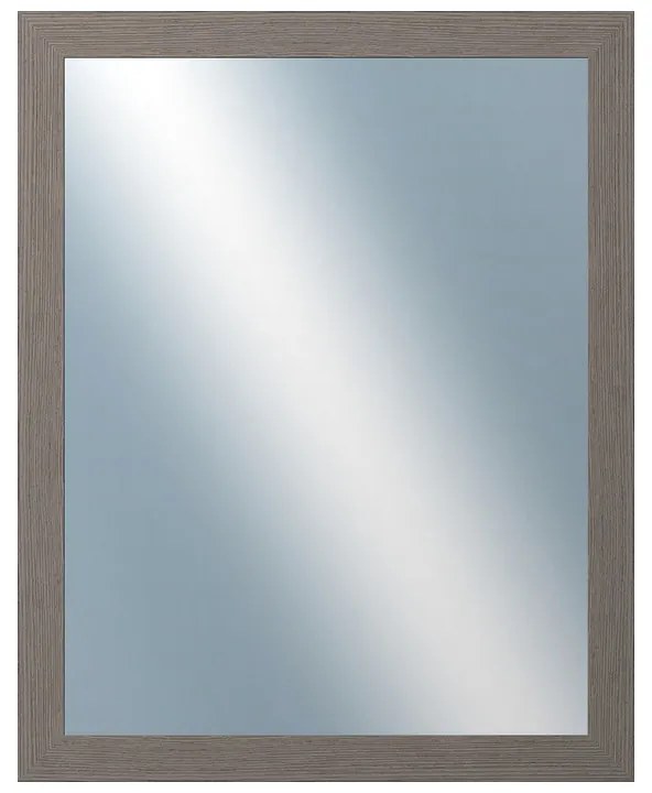 DANTIK - Zrkadlo v rámu, rozmer s rámom 40x50 cm z lišty ATHINA šedá (3043)