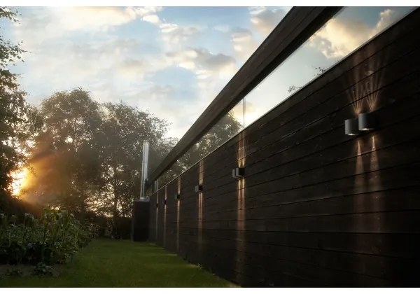 Nordlux - LED vonkajšie nástenné svietidlo CANTO 2xLED/5,5W/230V IP44 sivá