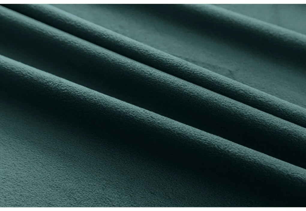 Zatemňovací záves VELVET 140x250 cm, tyrkysový Zavesenie: Riasiaca páska