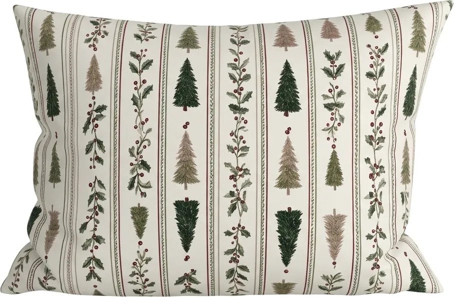 Bavlnená obliečka na vankúš HOLLY PINES 50x70 cm, farebná