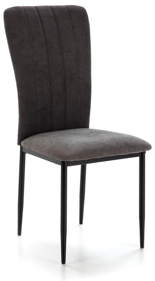 Čierne jedálenské stoličky v súprave 4 ks Holly – Marckeric