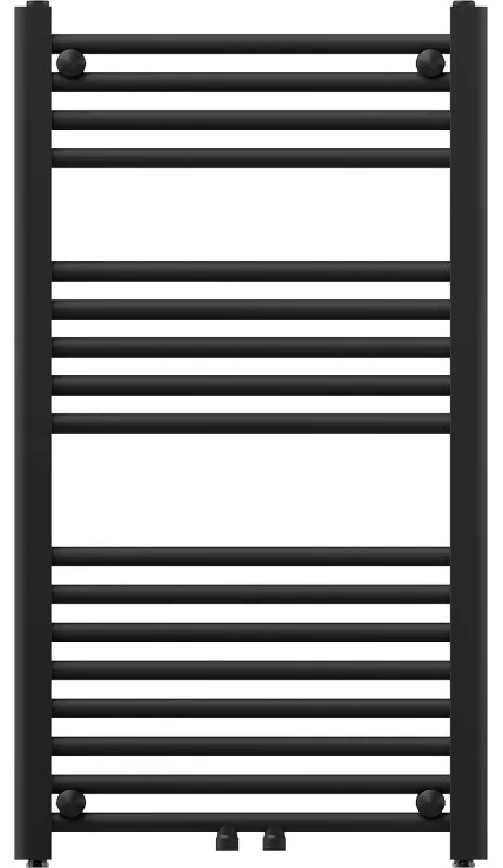 Mexen Mars, vykurovacie teleso 900 x 500 mm, 370 W, čierna, W110-0900-500-00-70