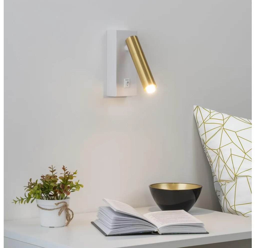 Brilagi - LED Stmievateľné bodové svietidlo MAYA 1xG9/4W/230V biela/zlatá