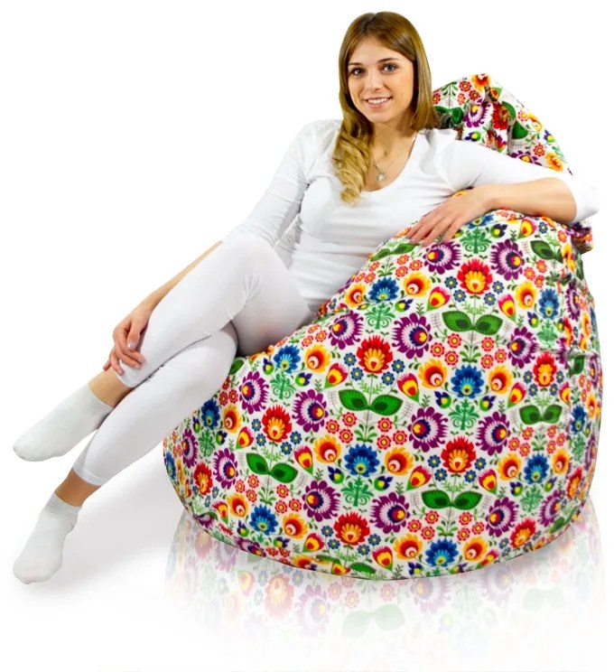 Sedací Vak BAG Sako Design FOLK - L