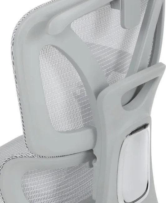 Kancelárska stolička sivá KA-B2361 GREY