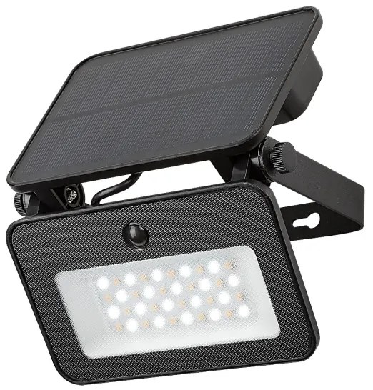 Rabalux 77159-LED solárny reflektor so senzorom LED/6W/3,7V IP65