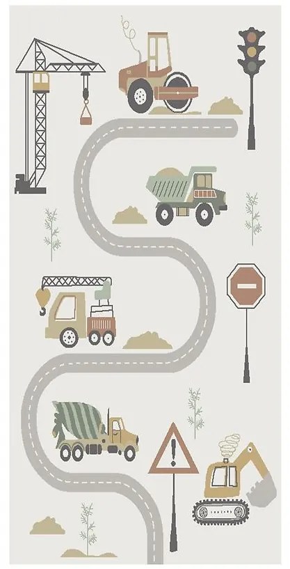 Koberec Frisee Bond Kids 0,8/1,5 40336 660 krémová