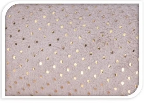 Vianočná deka Home &amp; Styling v hnedej farbe 150x125 cm