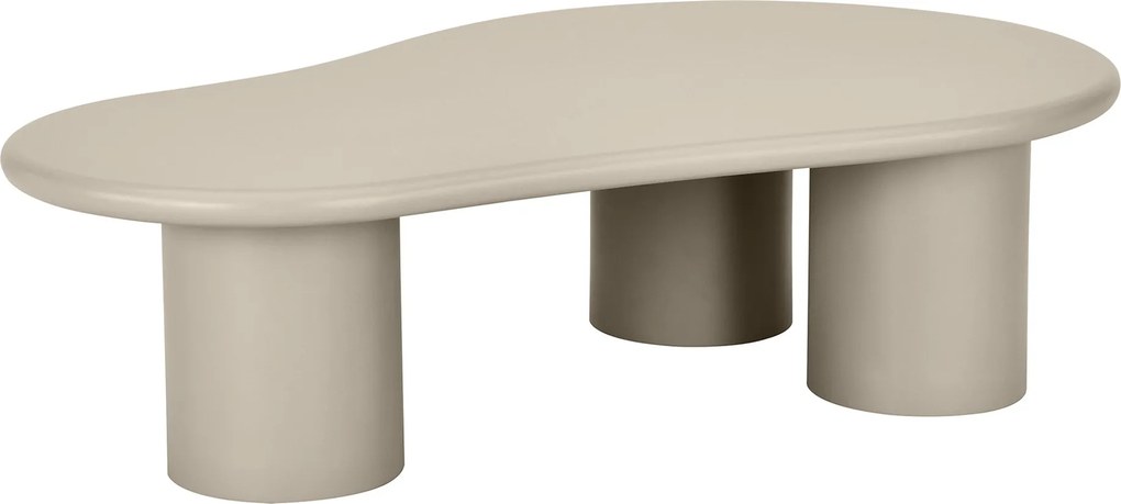 Konferenčný stolík Sucre tmavobéžový