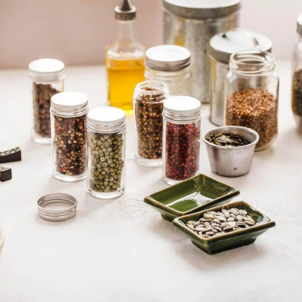 18-dielny bambusový stojan na koreniny