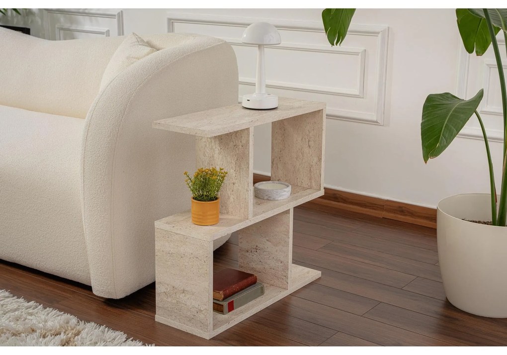 Malý stolík Life - Travertine