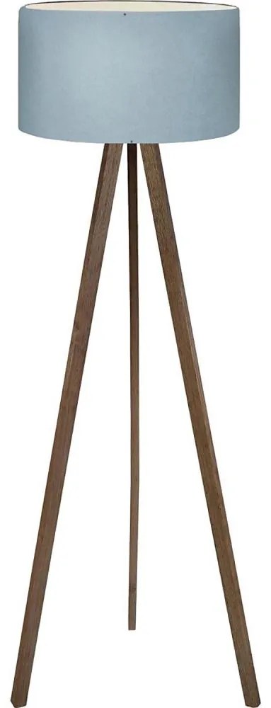 Stojacia lampa AYD 1xE27/40W/230V hnedá/modrá