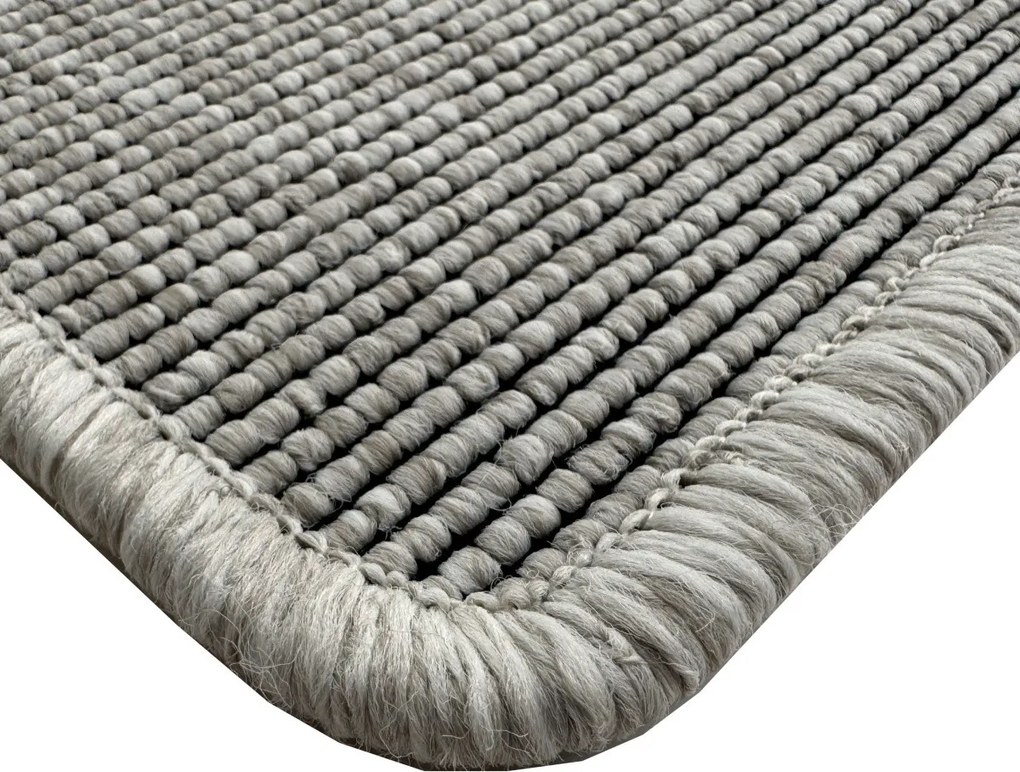Vopi, Koberec behúň na mieru Nature NEW béžová, šíre 50 cm, šedá, kuchyňa