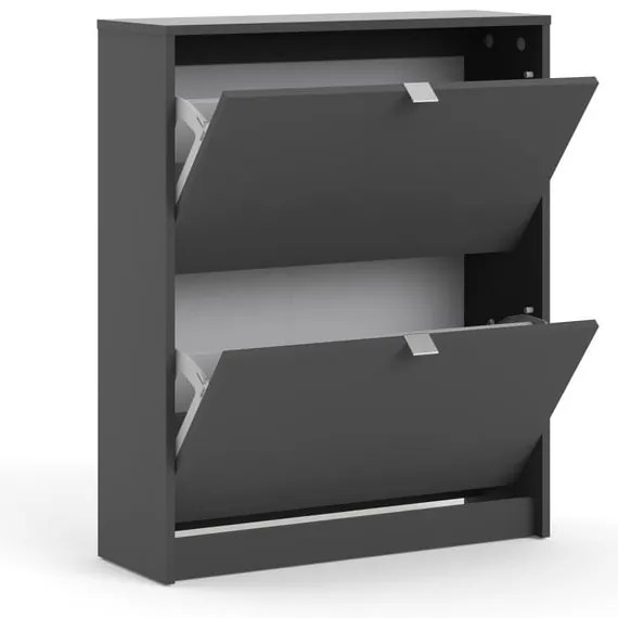 Sivá výklopná skrinka na topánky Shoes – Tvilum